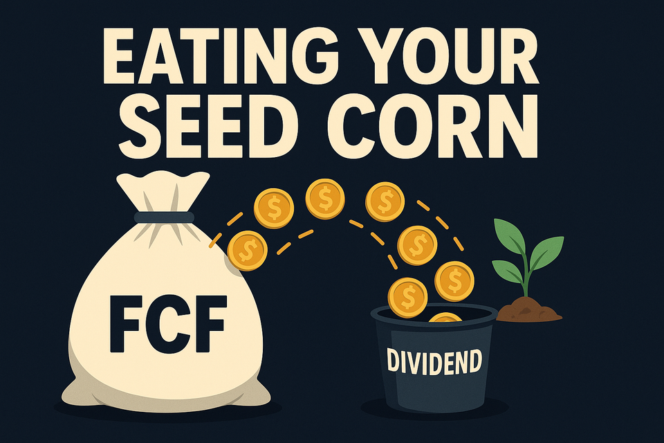 When Dividends Eat Their Own Seed Corn